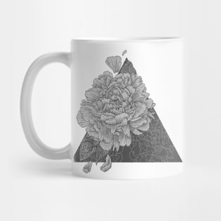 Pale Peonies Mug